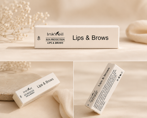 InkVeil PMU Colour Care Balm Lips and Brows -4g